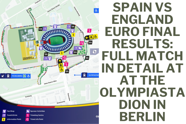 SPAIN VS ENGLAND EURO FINAL RESULTS: FULL MATCH IN DETAIL AT AT THE OLYMPIASTADION IN BERLIN