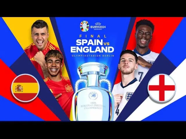 Spain vs England UEFA EURO 2024